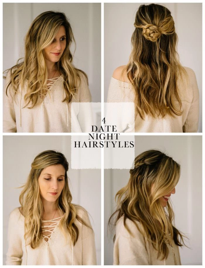 Overnight braided style prepped for a date night look