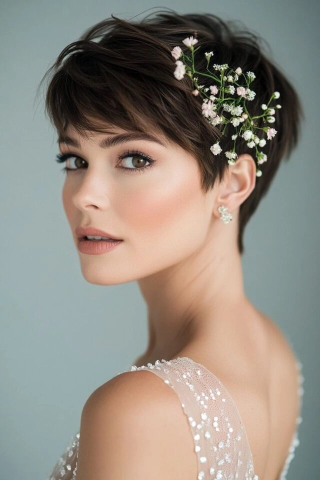 Elegant Pixie Cut Accessories for Date Night