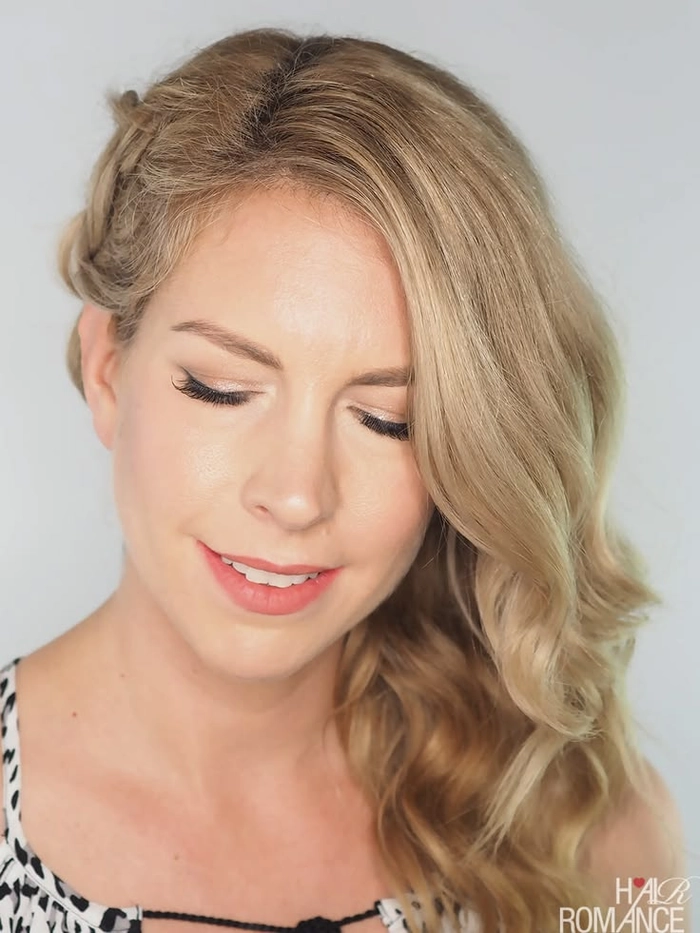 Quick fix date night hair for post work evenings with a chic twist