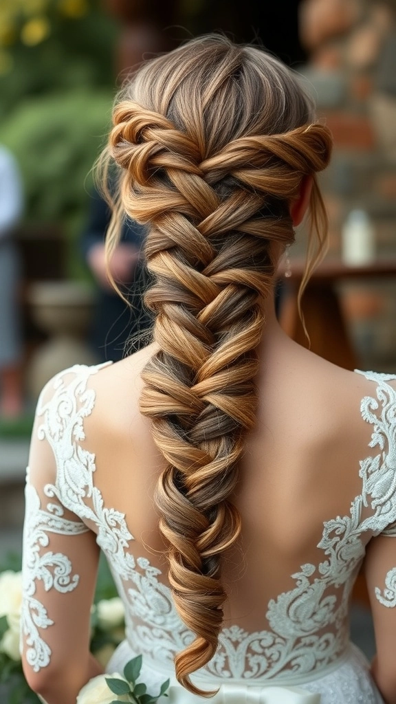 Romantic Waterfall Braids for Spring Dates
