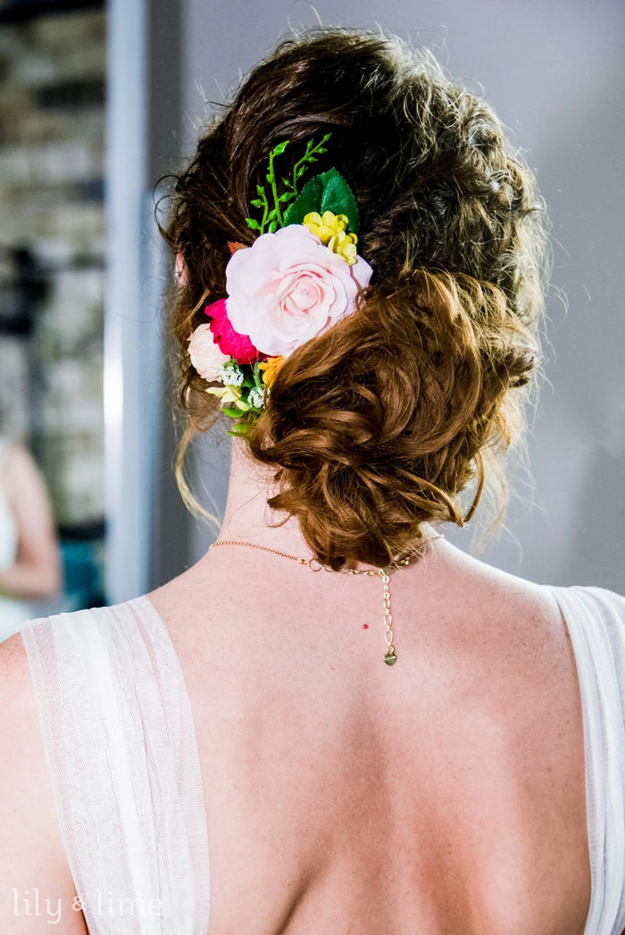 Romantic Spring Garden Dinner Hair Ideas