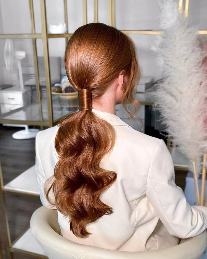 Tenth Anniversary Date Night Hair - Elegant Updo Elegant tenth anniversary hair look for a romantic date night
