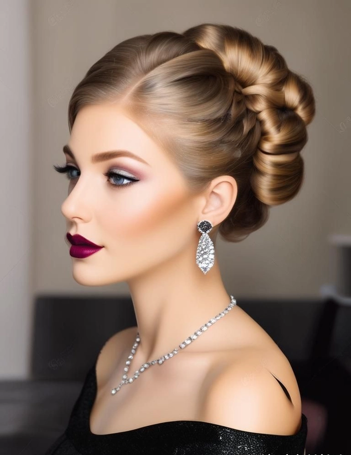 Elegant Hair Looks for Your Tenth Anniversary Date Night