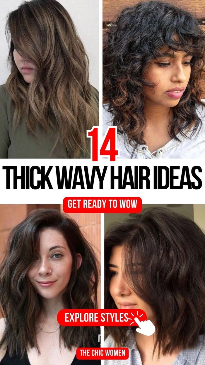 Effortless evening styles for thick hair, perfect for a date night look
