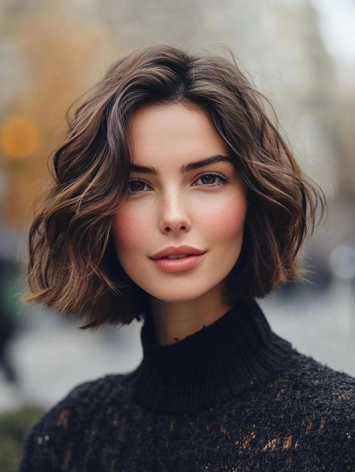 Wavy Bob Hairstyles for First Dates