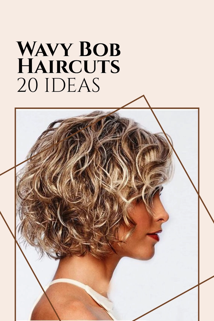 A soft wavy bob hairstyle for a romantic first date