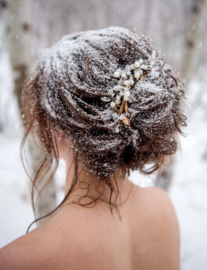 Winter Wonderland Date Night Hair & Accessories