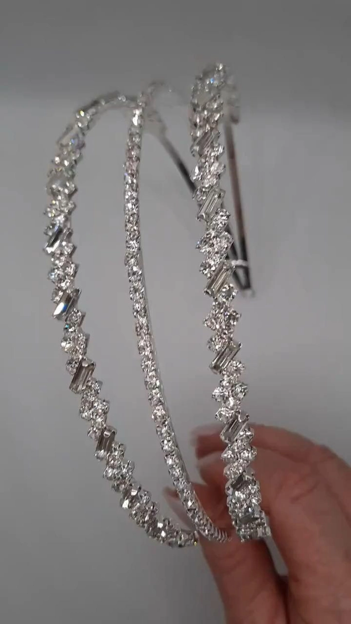 Romantic winter wonderland hairstyle with elegant accessories for a magical date night Winter wonderland date night hair with sparkling hair accessories and soft curls