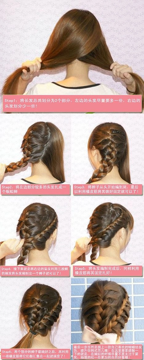 Braided camping festival hairstyle with earthy tones and a straw hat for sun protection