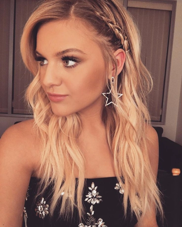 Country music festival hairstyles perfect for a fun day in the sun Women with stylish country music festival hairstyles enjoying the outdoor concert
