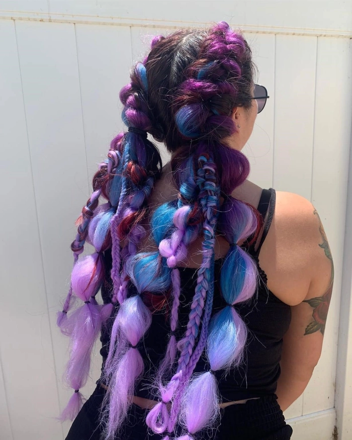 Festival Bubble Braid Hairstyles You'll Love