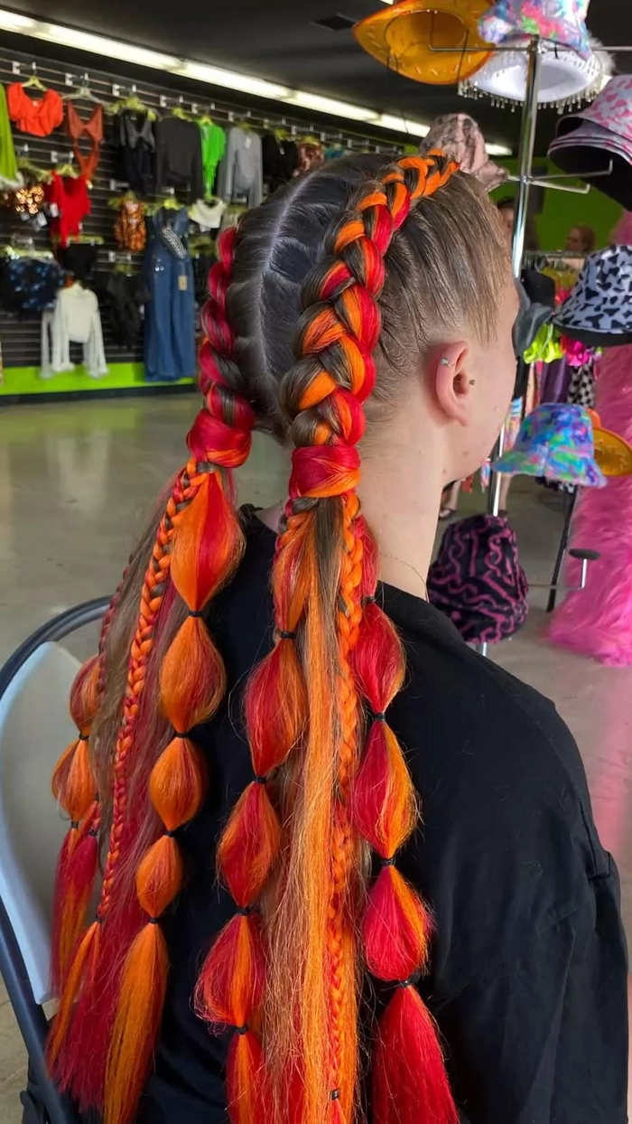 Dutch Braid Hairstyles for Festivals