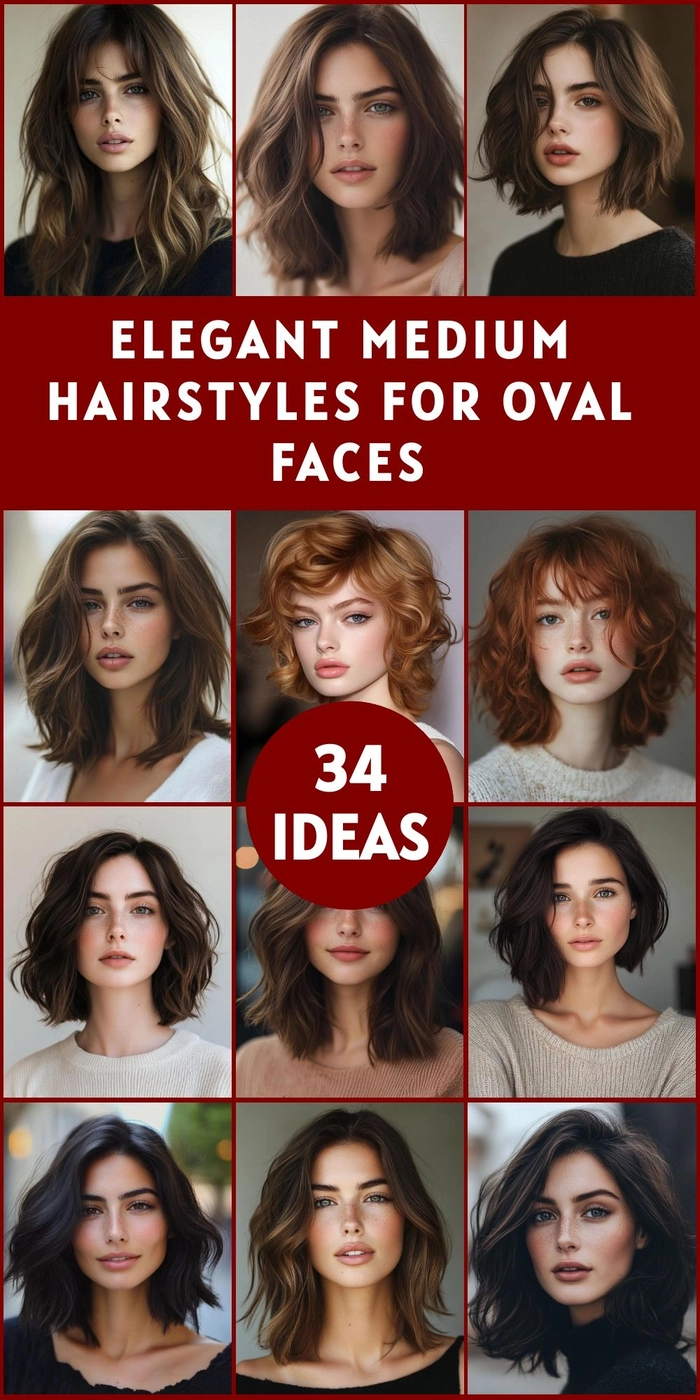 Festival hairstyles for oval faces with braids and flowers