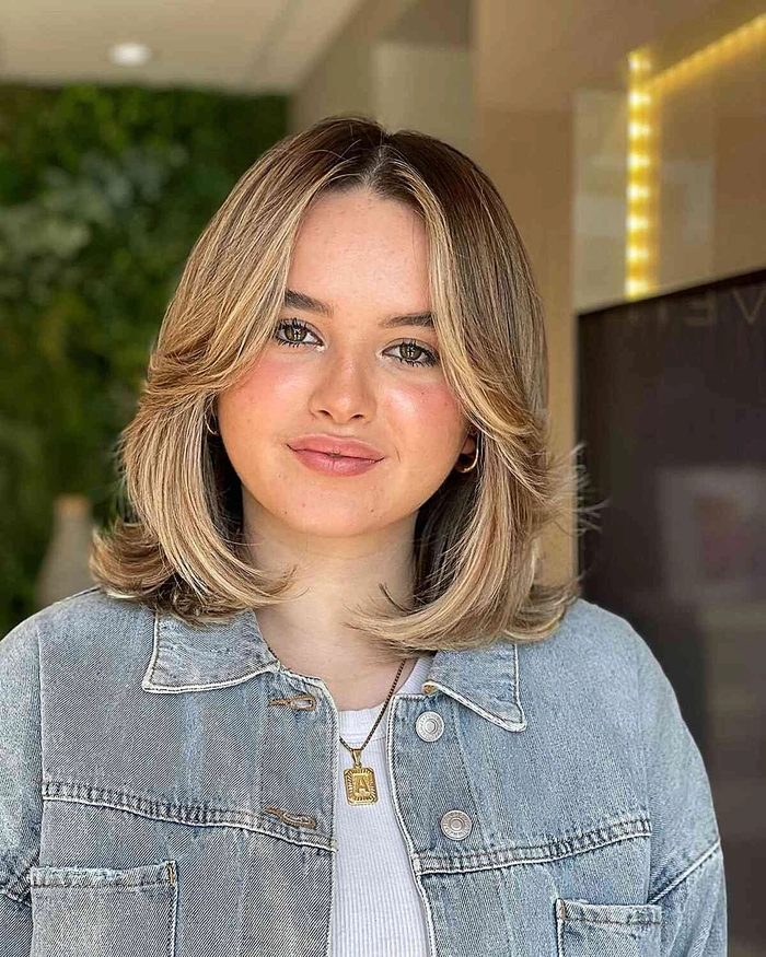 Festival Hairstyles for Round Faces - Braided Crown with Soft Waves Festival hairstyle for round face with braided crown and loose waves