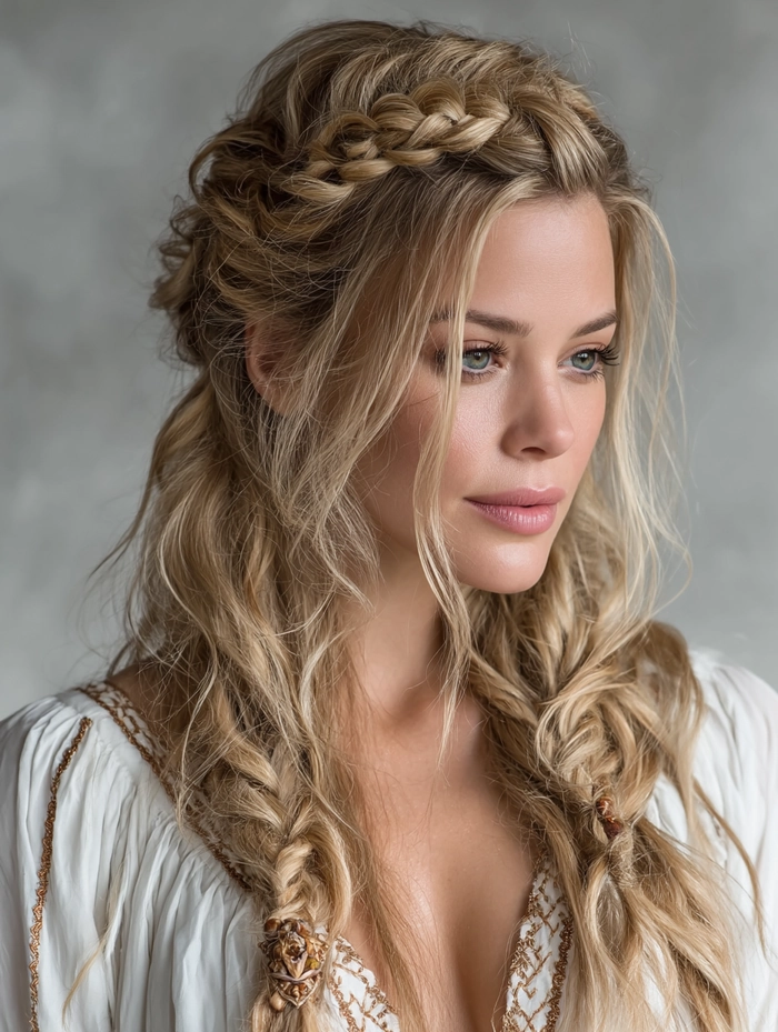 Beautiful Waterfall Braid for Festivals