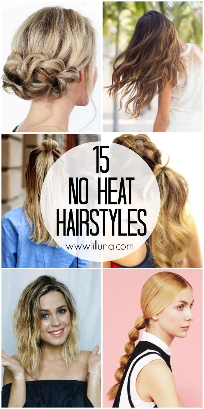 No heat festival hairstyles with braided crown and floral accents