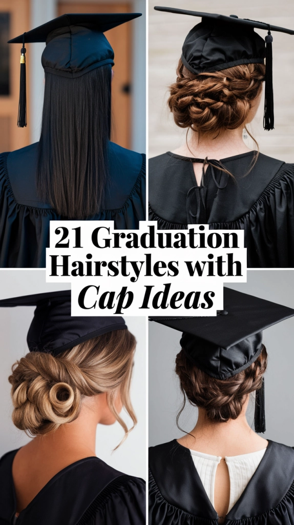 Classic graduation updo ideas image number nine showing an elegant twisted upstyle
