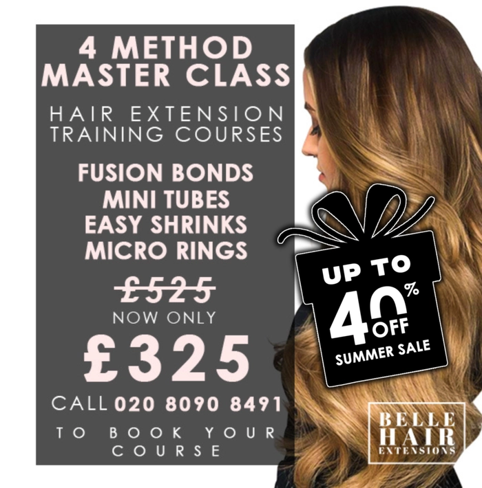Seamless graduation hairstyle blending natural hair with extensions