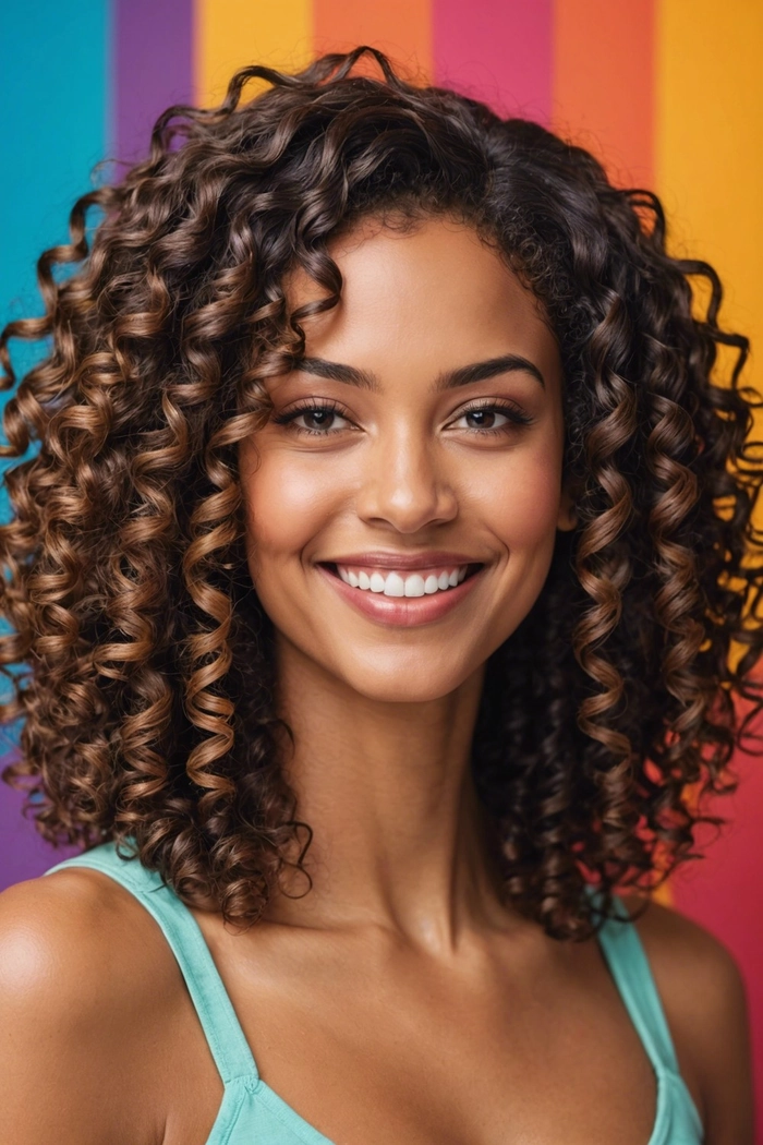 Graduation Hairstyles image graduation hairstyles for type 3b curls image