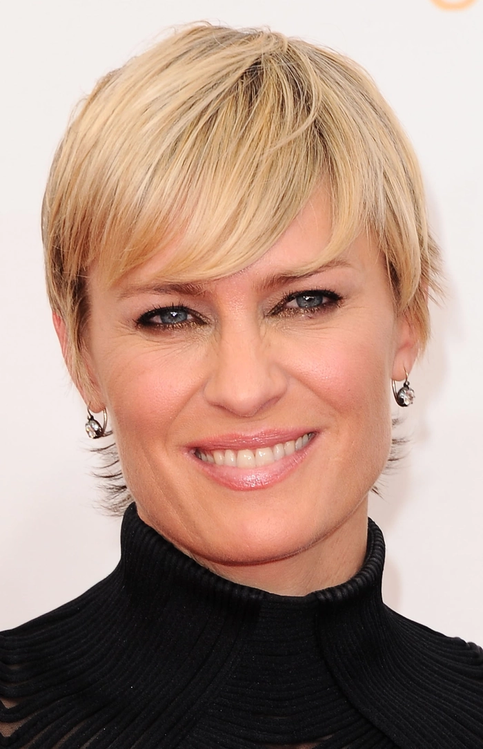 Soft graduation updo for fine thin hair with subtle volume at the crown