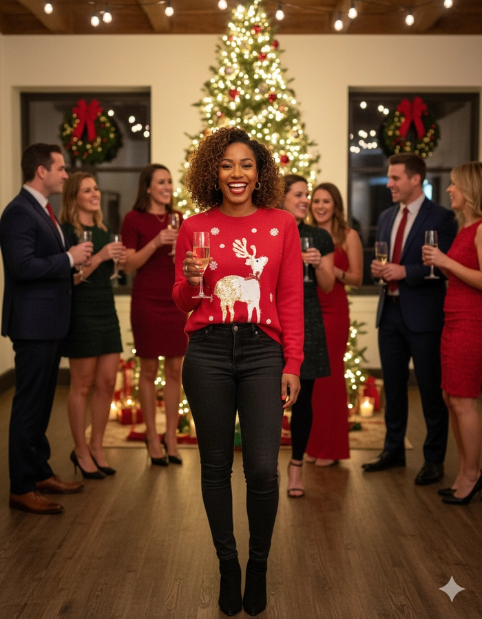 Sleek Styling for Holiday Corporate Events