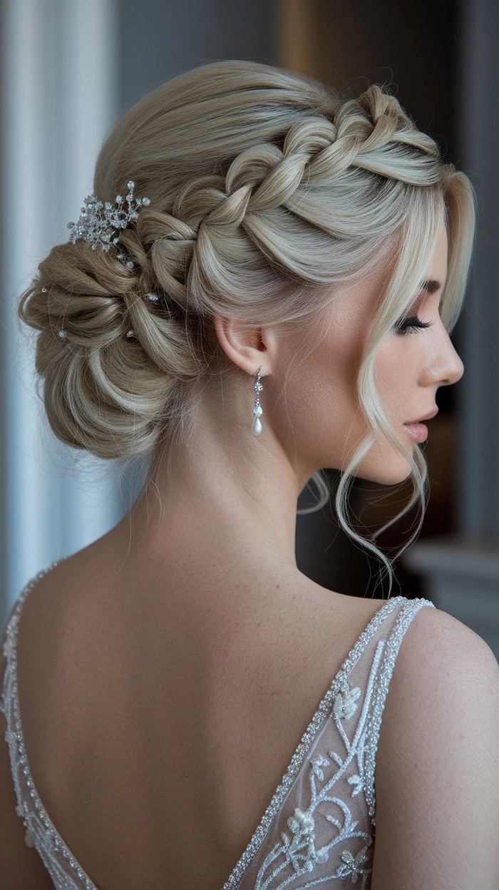 Elegant Gray Hairstyles for Holiday Formals