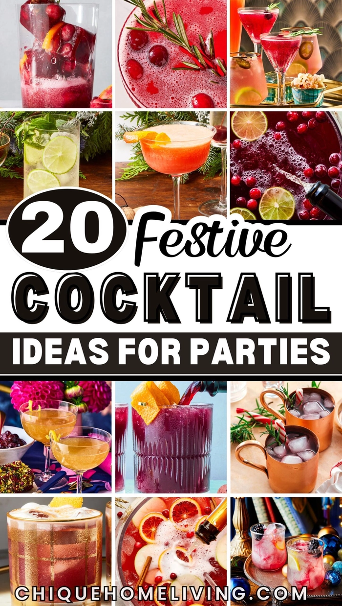 Festive cocktail party hairstyle with voluminous blowout and holiday sparkle