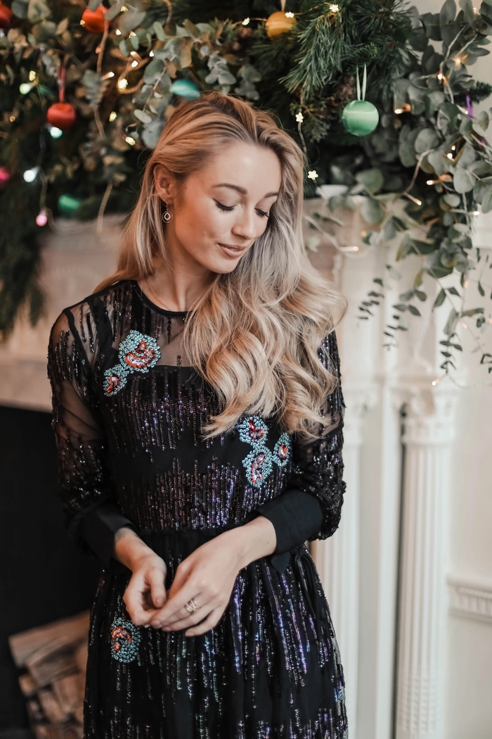 Festive Silk Press Hairstyles for Christmas