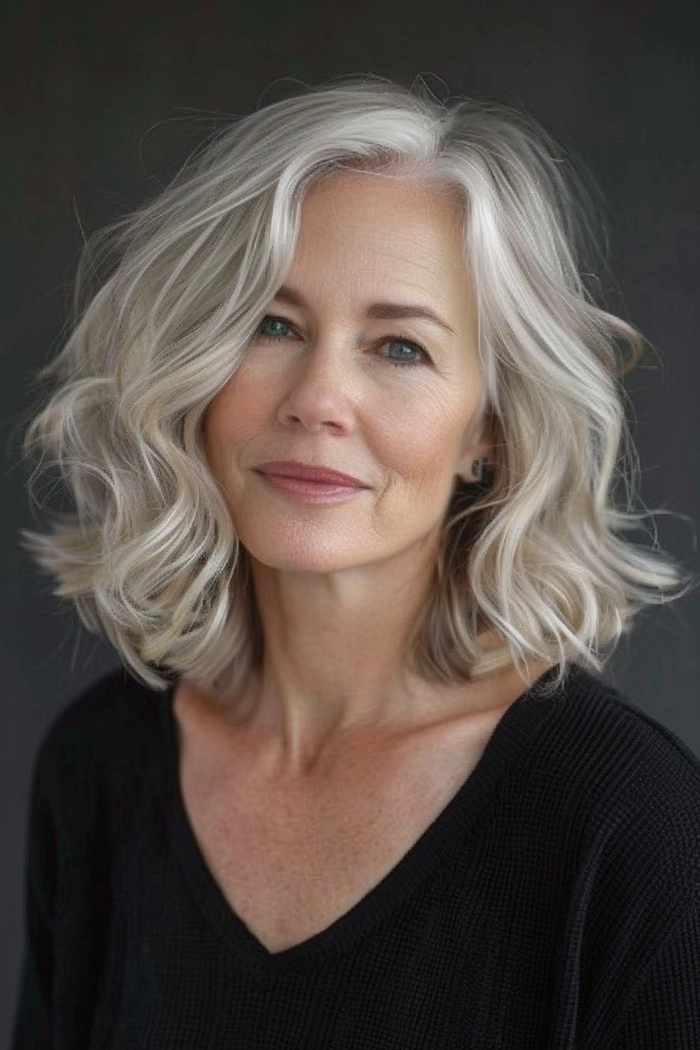 Elegant Holiday Hairstyles for Thinning Hair Over 50