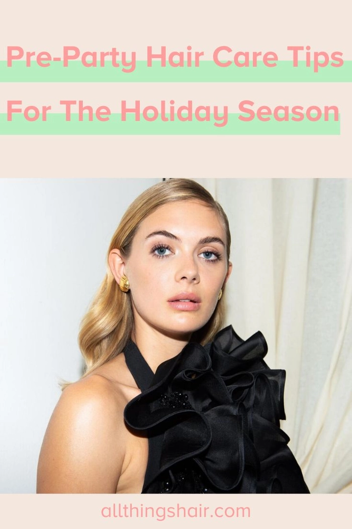 Pre-party hair preparation timeline for major holiday events