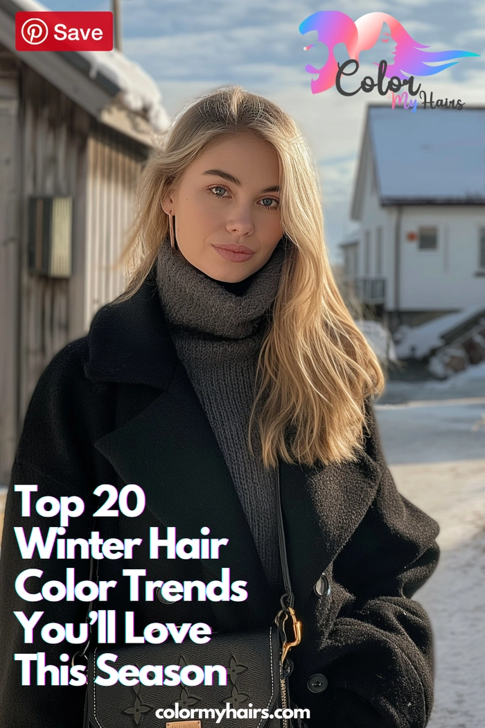 Warm Tone Hair Color Trends for the Holiday Season - Holiday Hairstyles Image 6 Rich burgundy and copper highlights on long wavy hair for festive winter celebrations