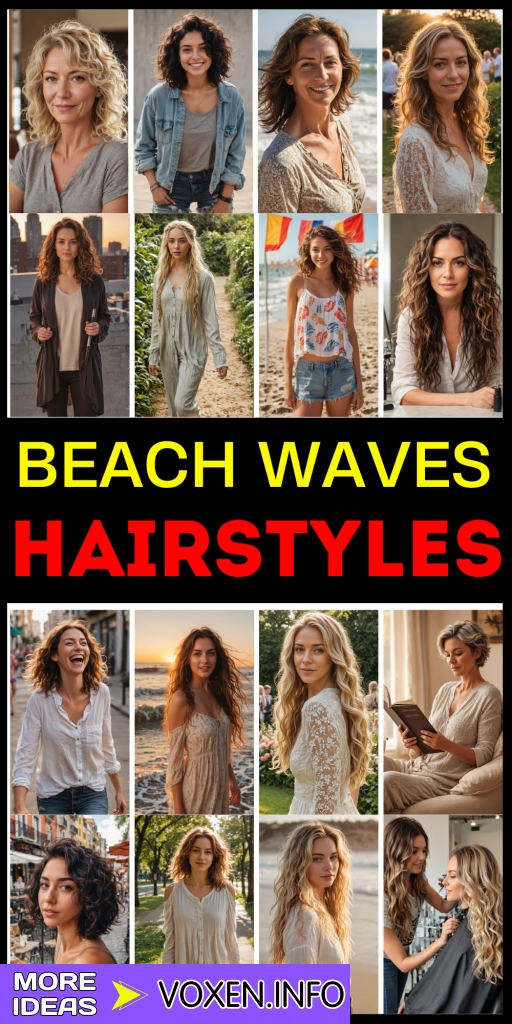 Woman with tousled beach waves for Memorial Day weekend