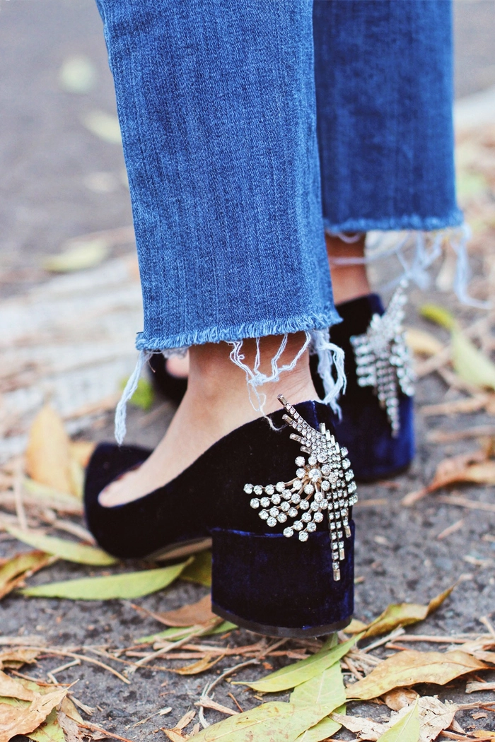 Sparkly hair clips accenting a glamorous pixie cut for a New Year's Eve celebration