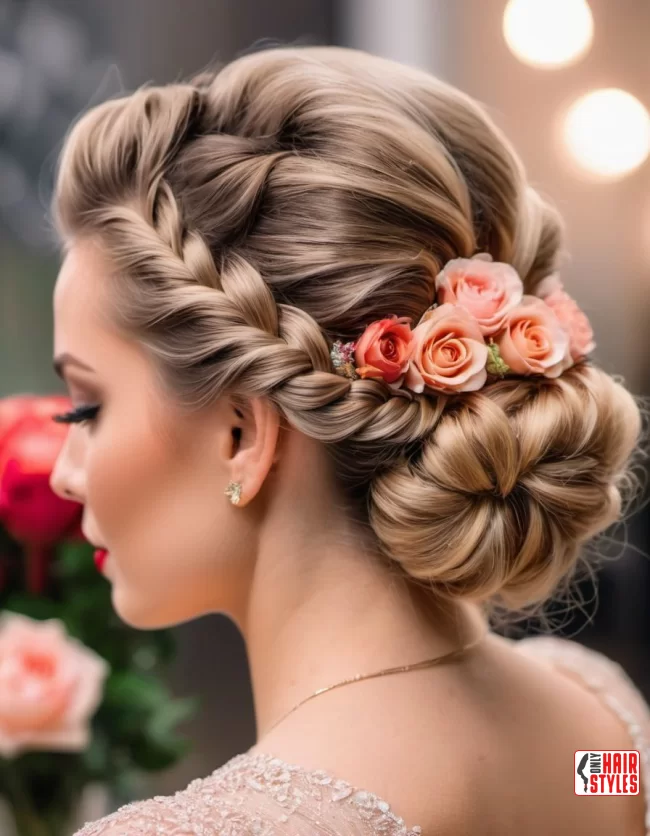 Romantic Twisted Updos for Valentine's Dates