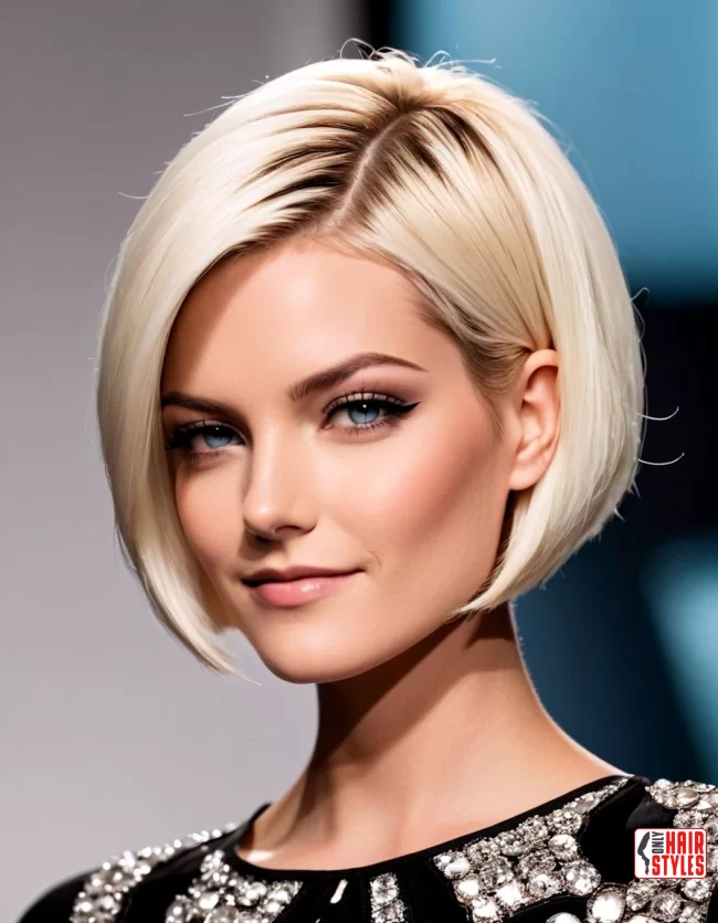 Elegant holiday bob hairstyle for fine hair with soft waves and delicate accessories
