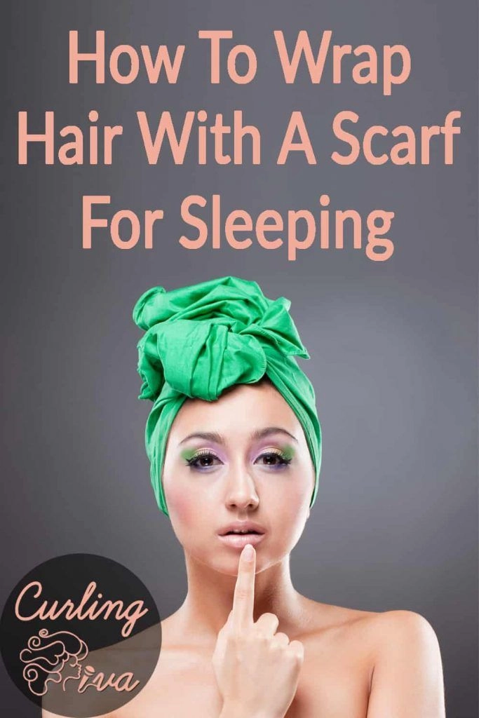 Step-by-step silk scarf wrapping technique for protecting hair during winter holidays
