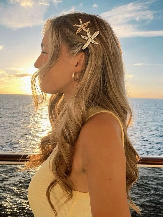 Winter cruise vacation humidity resistant hairstyles for holiday travelers