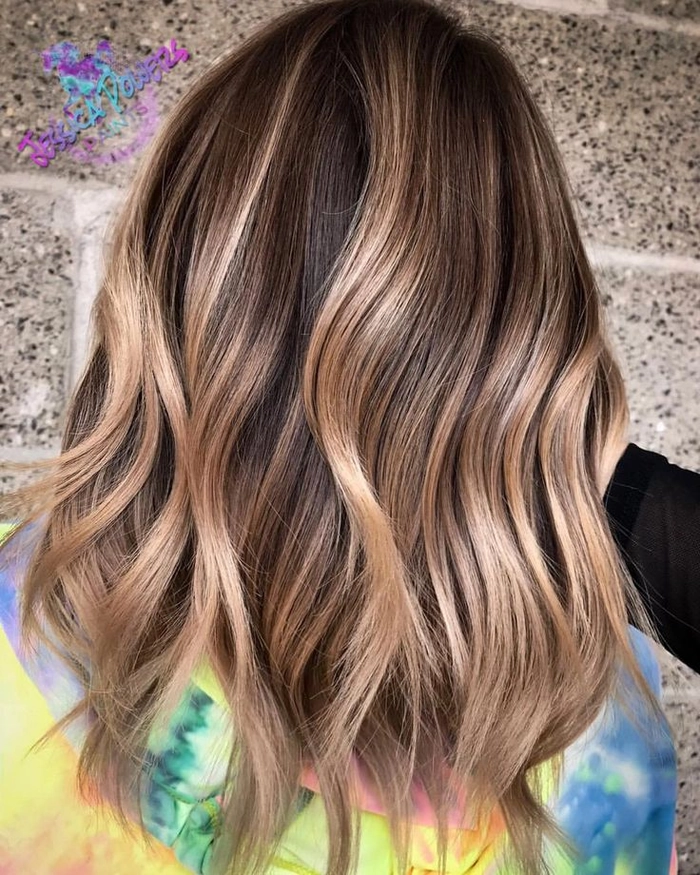 Party Hairstyles image party hairstyles highlighting balayage color melts image