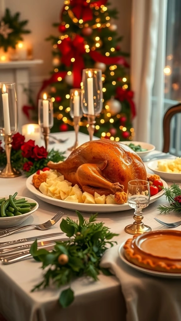 Elegant Low Buns for Christmas Dinner