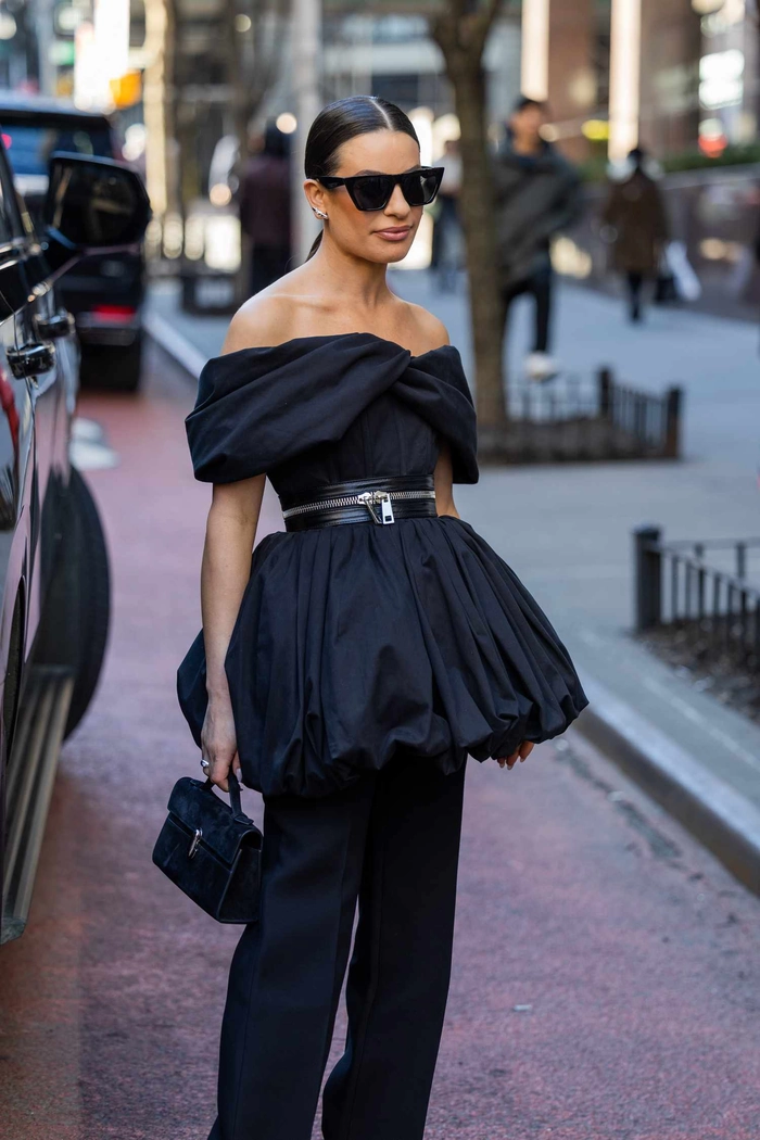 Party Hairstyles Image 6: edgy clubbing hair complementing an off the shoulder top Clubbing hairstyle for off the shoulder club tops with voluminous waves and hair accessories