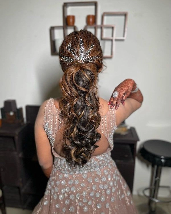 Gold Hair Cuff Styles for Cocktail Parties