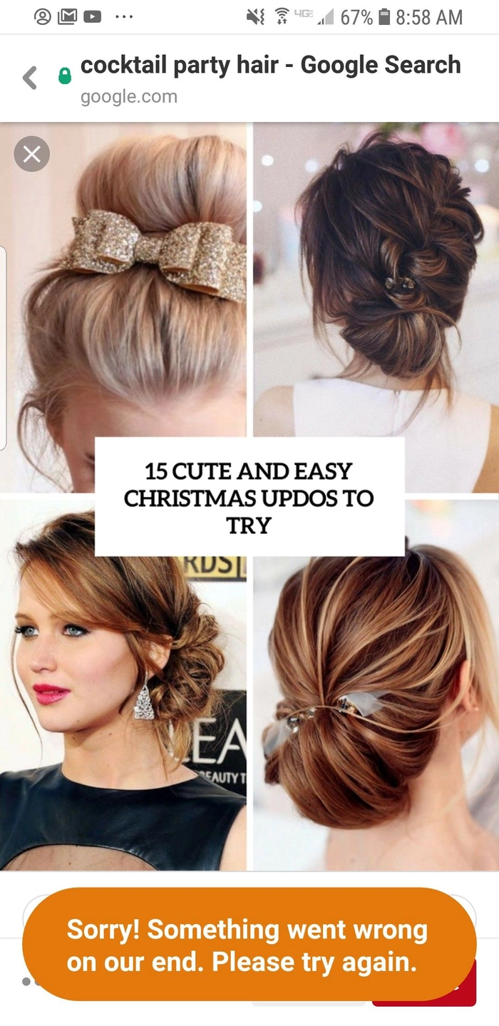 Stylish updo hairstyle with extensions perfect for festive cocktail gatherings Elegant cocktail party updo showcasing seamless hair extensions for a sophisticated look