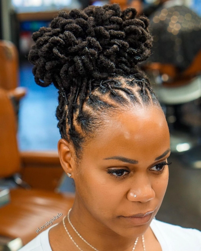 Festival Locs and Dreadlocks Party Hairstyle Number 8 Festival-ready locs and dreadlocks with vibrant party hairstyle accessories
