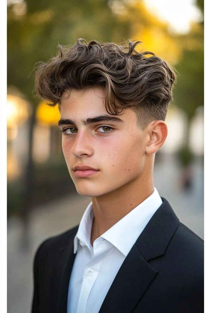 Stylish Formal Hairstyles for Teen Boys