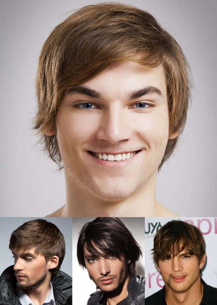 Formal party hairstyle for teen boys - sleek side part Teenage boy with sleek side-parted formal hairstyle for party