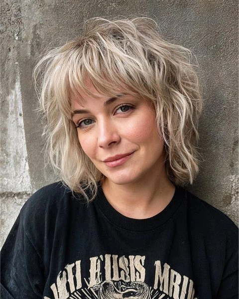 Grunge Party Hair with Messy Texture