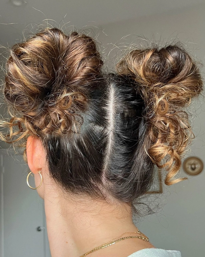 Birthday party curls for keratin treated hair with soft volume and shine