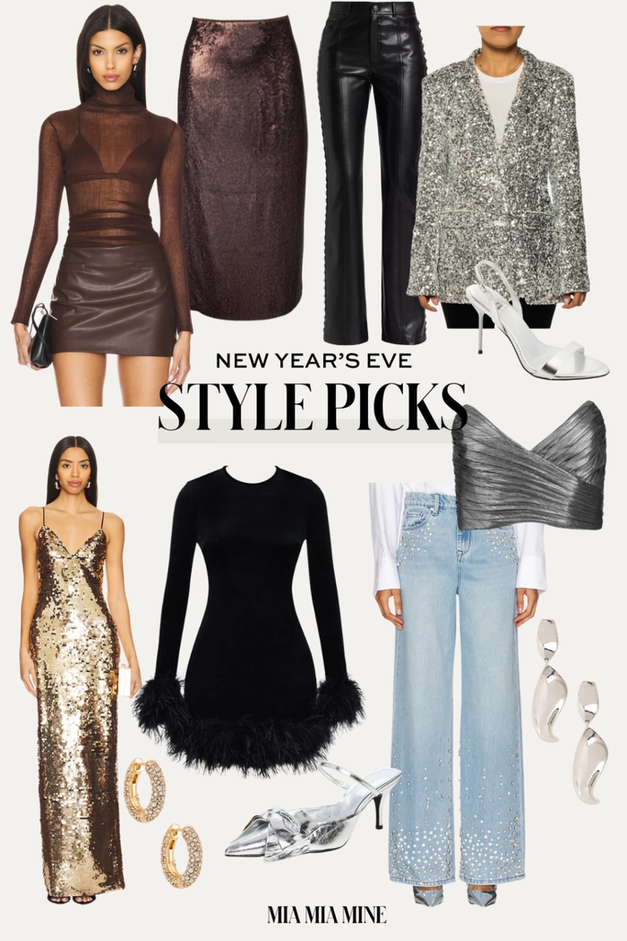 Relaxed black hair party look for New Year's Eve celebration Elegant New Year's Eve hairstyle for relaxed black hair with subtle curls and a side part