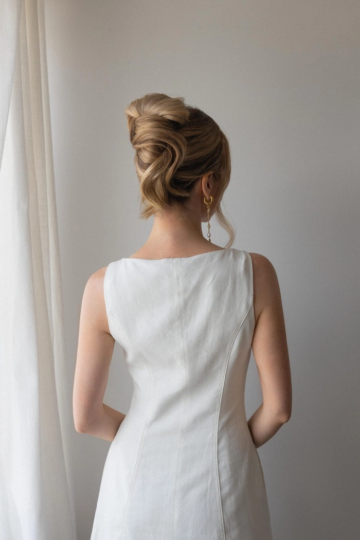 Party French Twist Updo Hairstyle Perfect for Formal Gowns and Evening Occasions Elegant party french twist updo paired with a formal gown for a sophisticated event