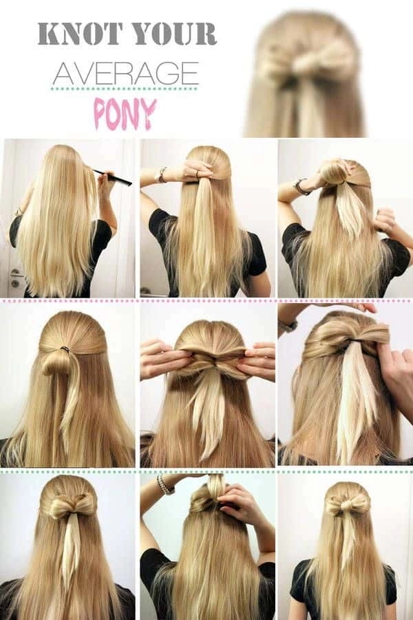 Quick Five Minute Party Hairstyle for Last Minute Events - Image 4 Quick five minute party hairstyle with a messy bun for last-minute events